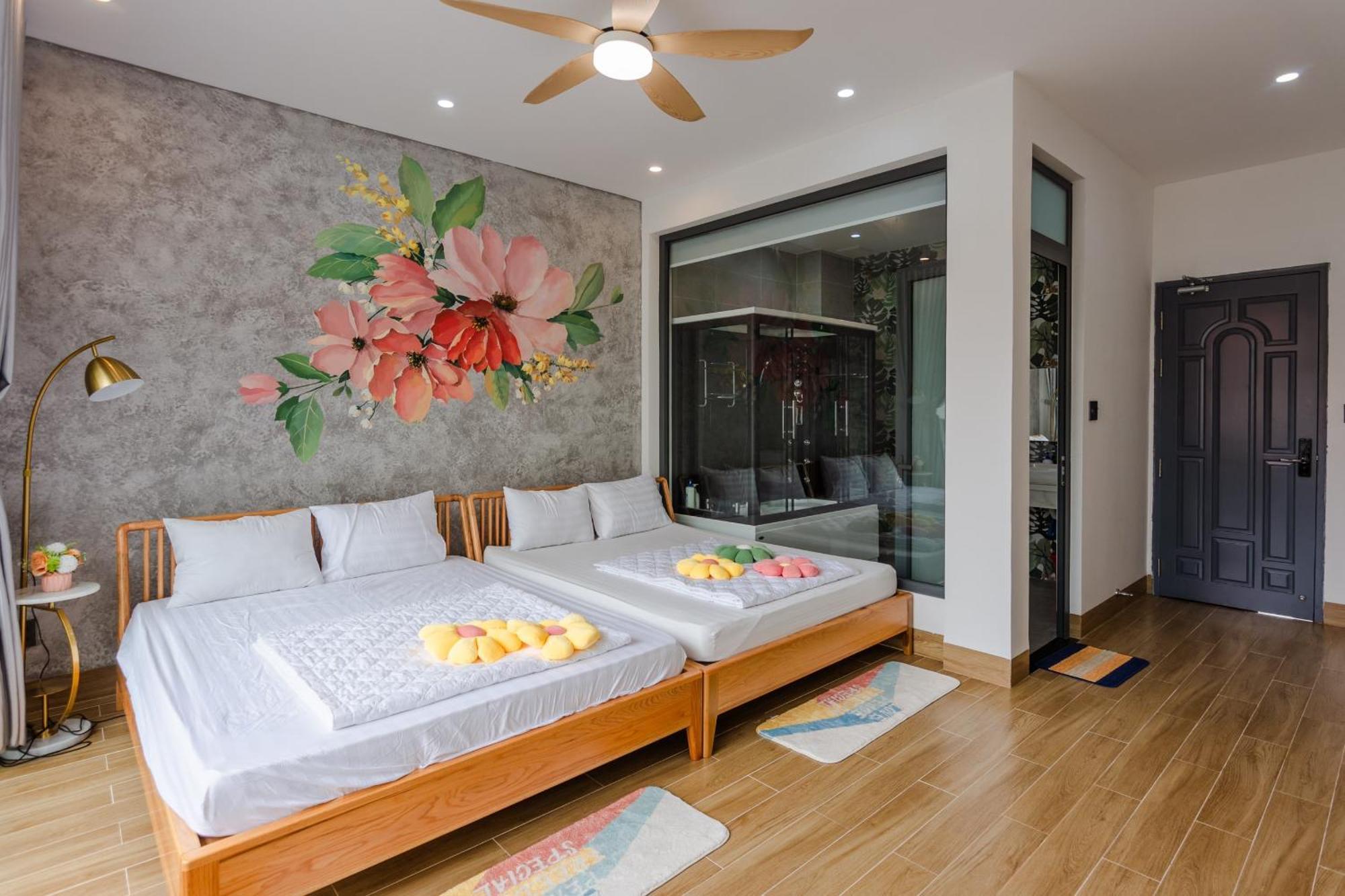 Villa 16 Nh - Di Bo Ra Bien Thuy Van 200 Met - Free Bida - Phong Karaoke - Xong Hoi 头顿 外观 照片