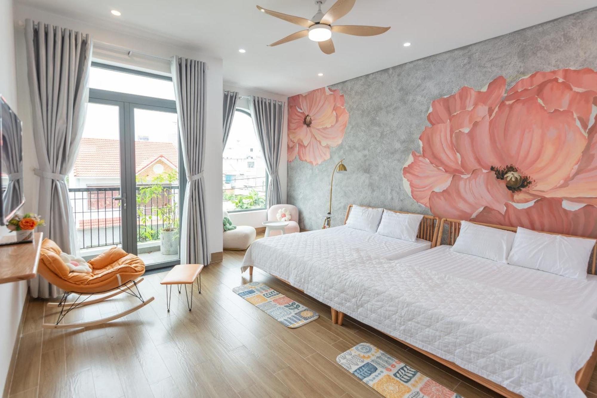 Villa 16 Nh - Di Bo Ra Bien Thuy Van 200 Met - Free Bida - Phong Karaoke - Xong Hoi 头顿 外观 照片