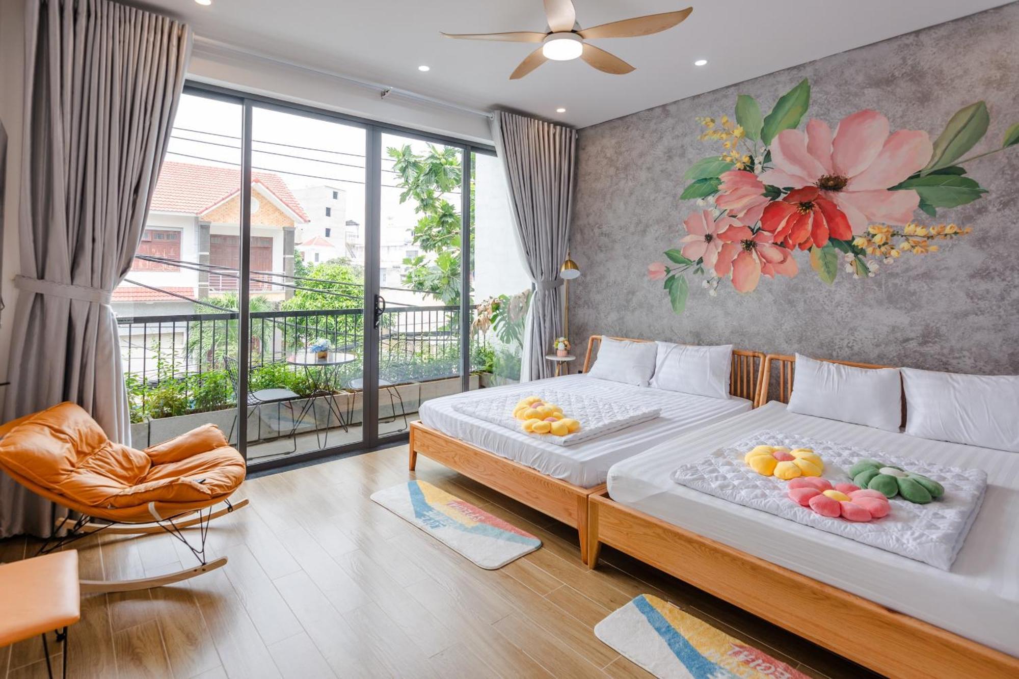Villa 16 Nh - Di Bo Ra Bien Thuy Van 200 Met - Free Bida - Phong Karaoke - Xong Hoi 头顿 外观 照片