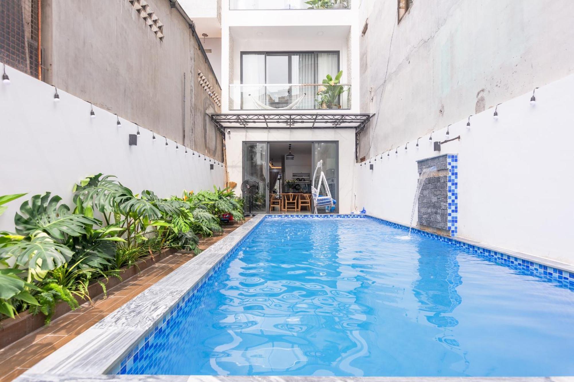 Villa 16 Nh - Di Bo Ra Bien Thuy Van 200 Met - Free Bida - Phong Karaoke - Xong Hoi 头顿 外观 照片